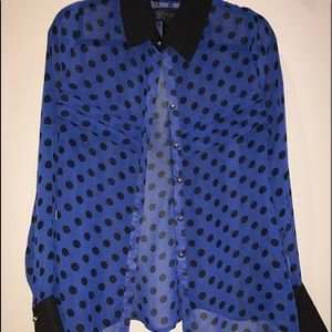Kardashian Kollection Button down shirt